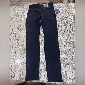 Xersion Black Highrise Full-Length Compression Performance Leggings M